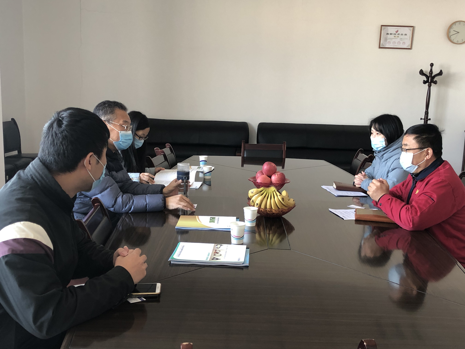 濟南市槐蔭區(qū)市場監(jiān)督管理局領導來我公司指導考察